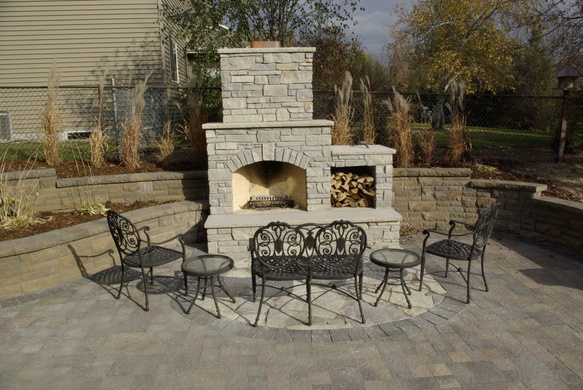 Mn Outdoor Fireplaces Landscaping, Paver Patios With Fireplaces